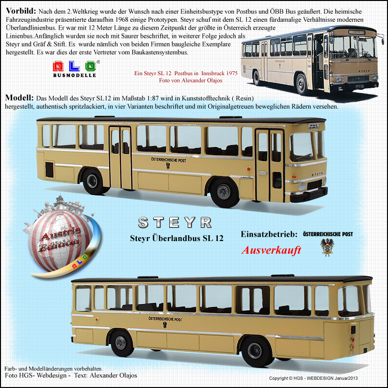 Busmodelle von ALO - Alexander Olajos